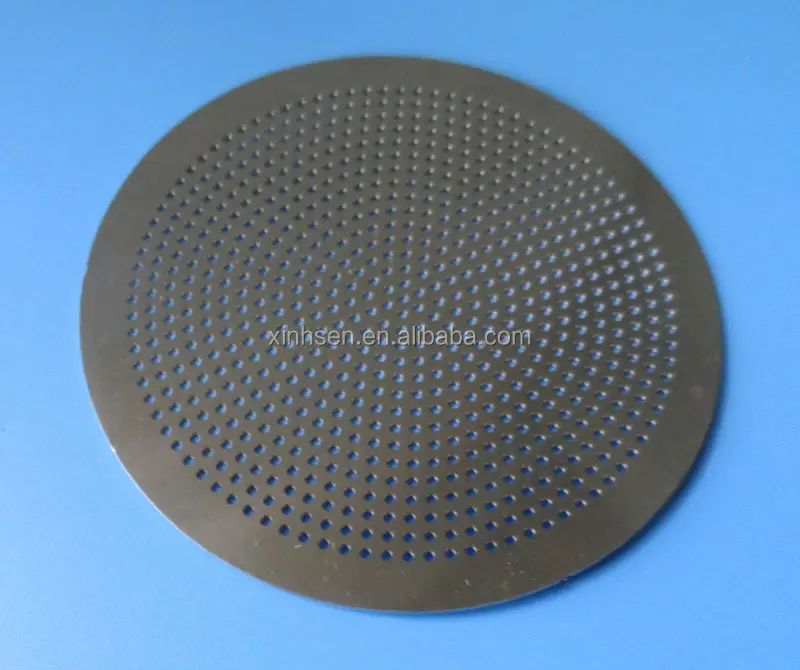 Chemical etching precision 0.1mm stainless steel micro mesh in shenzhen