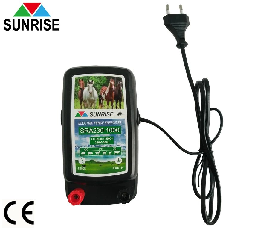 
20 KM AC electric fence energizer for animal fence farm 