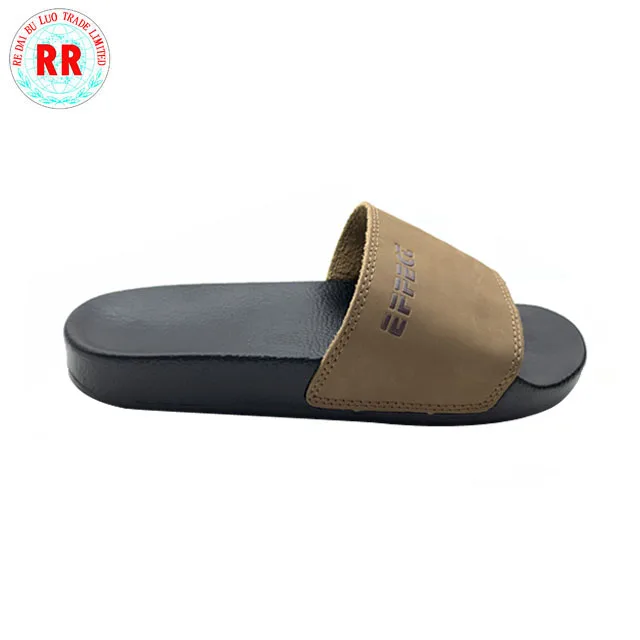 
2019 custom logo slide sandals flat black sandal shoes latest design custom slippers 