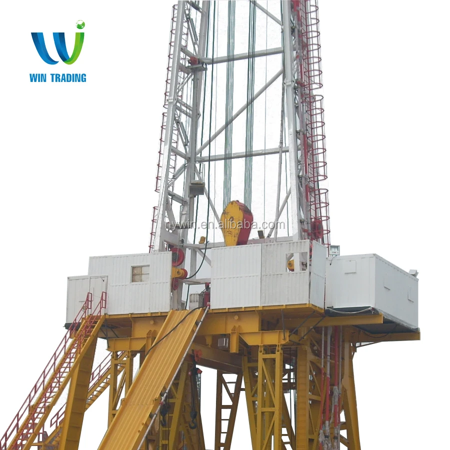 
RG API Standard Oil Field Oil and Gas Well Bore Hole Skid Mounted 7000m 2000hp ZJ70DB Skid-Mounted Drillin rig 