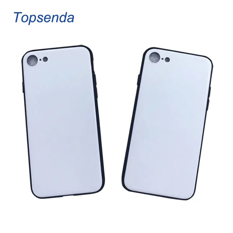 UV Printing Phone Case Soft TPU and hard PC Blank White for Custom printing