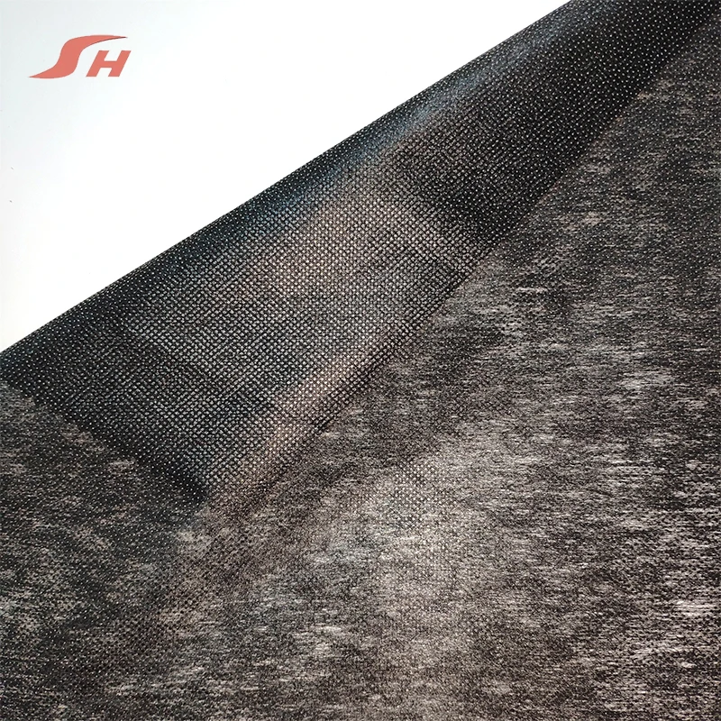 
Factory supply cheap adhesive fusing clothing garment nonwoven interlining huzhou 