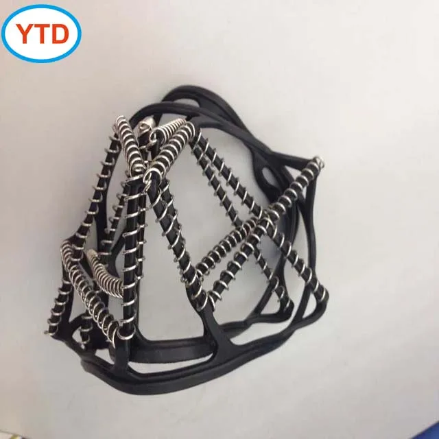 Excellent Anti-Slip Magic Spike Ice Gripper Rubber over Shoes Premium Shoe Parts & Accessories