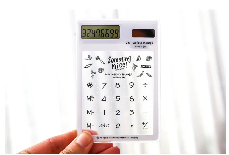Рекламный студенческий калькулятор
