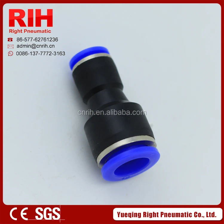 Пневматика Быстрый Разъем Серии PG Прямом сантехника тройник трубы Связи Изменить Размер