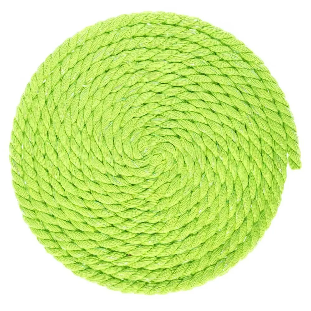 Cheap Thick Braided Colored Decorative Cotton Rope