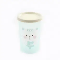 Многоразовая детская пластиковая бутылка для воды с логотипом на заказ, 250 мл