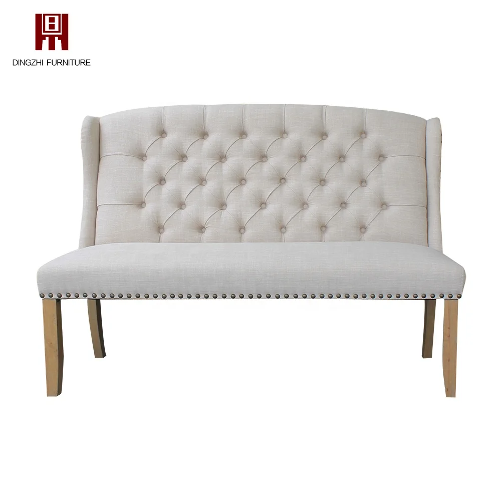 
Modern Design Fabric Sofa Nordic Style fabric Couch Design bench for home furniture 