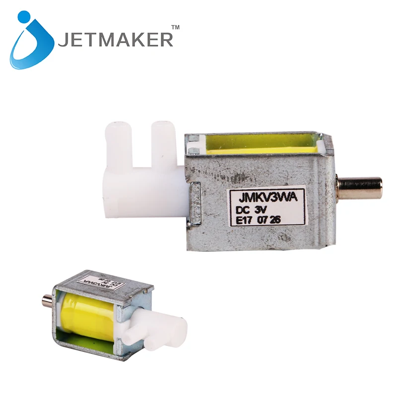 Оптовая продажа, высокое качество jetmaker JMKV3WA мини Электрический электромагнитный клапан 6 В DC