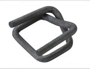 Hot Sale  Phosphated Steel Wire Buckles for Packaging Polyester Strap