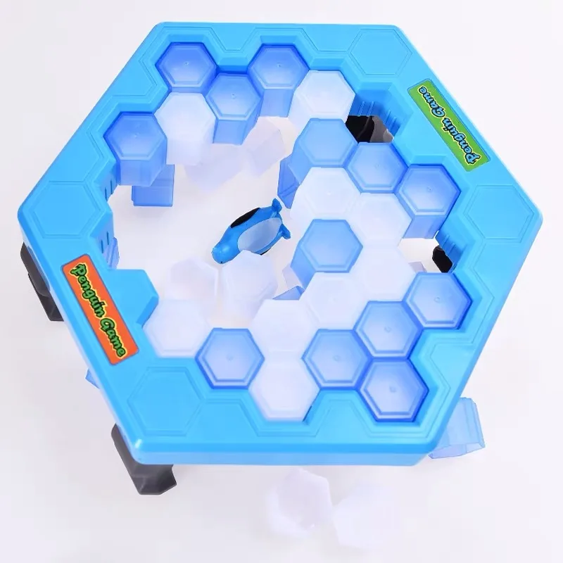 Beat hammer educational plastic toy child mini penguins board game