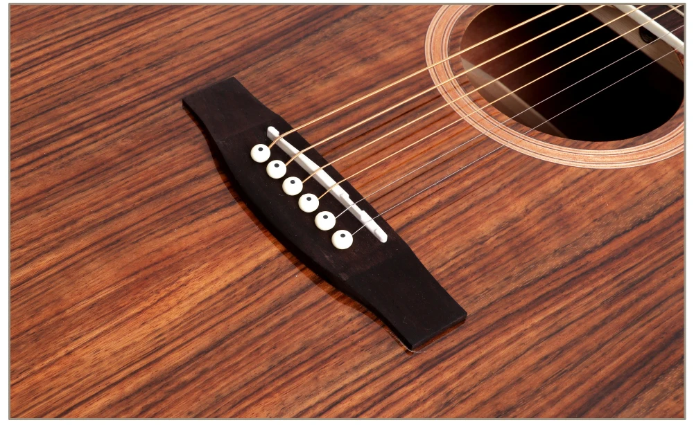 Smiger EQ acoustic guitar 41inch walnut plywood guitar