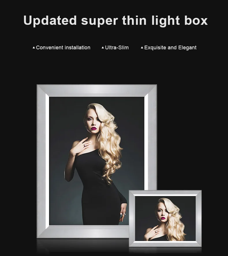 
Poster frame a1 a2 a3 a4 size lightbox photo frames 24X36 