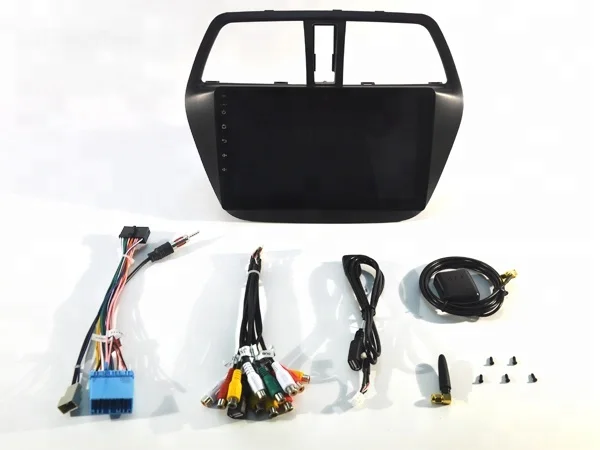 9 inch HD screen car gps navigation Android 9.0 car multimedia player For SUZUKI S-CROSS/SX4 2014