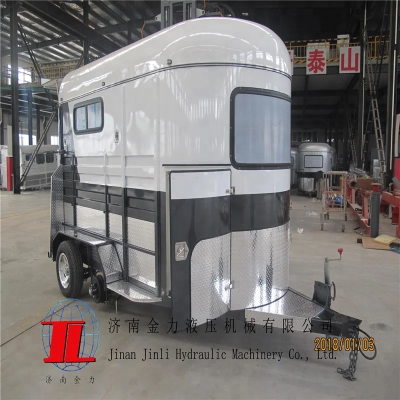 
2HSL-D 2 horse trailer straight load with kitchen 
