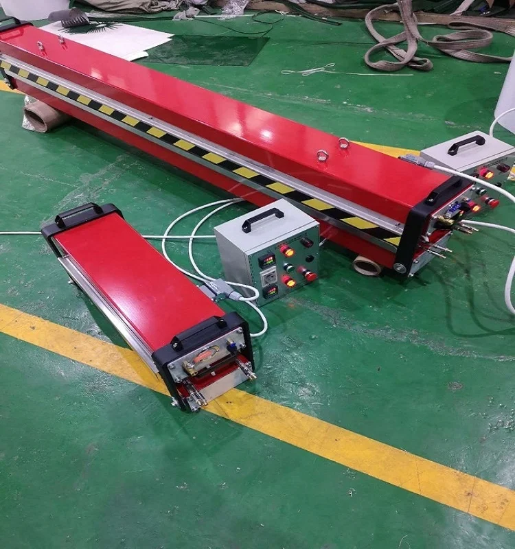conveyor belt hot vulcanizing water cooled splice press machine
