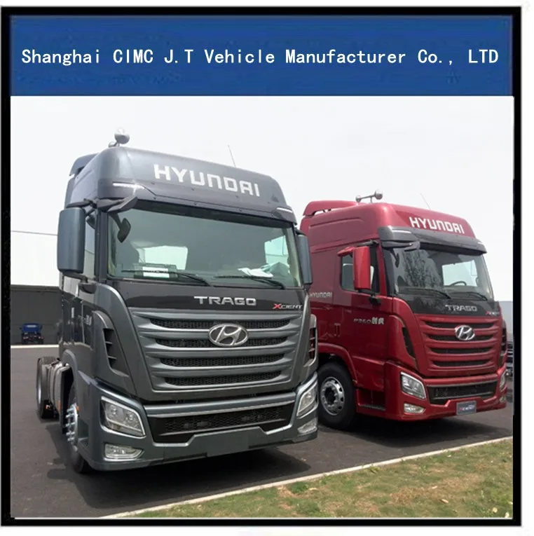 
Military quality Hyundai 6*4 tow tractor/trailer tractor truck 