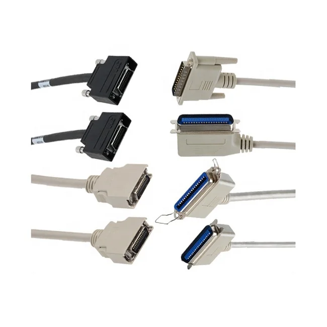 High quality 50 KLS brand 26/25 pin black SCSI to DB cable