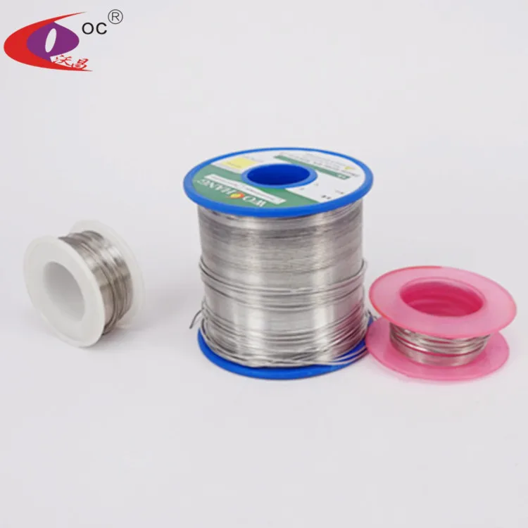 Custom Thermal Fuse Material 1 mm Tin Indium Alloy  Wire 1mm In 52 Sn 48 Low Temperature Solder Wire