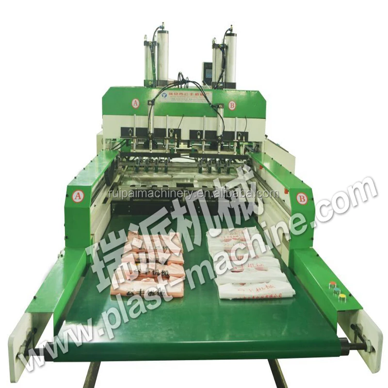 bottom sealing thick fly knife plastic cutting bag making machine