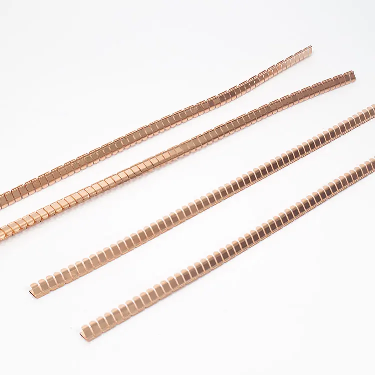EMS 97-605 406mm EMI gaskets BeCu shielding Fingerstrips beryllium copper finger stock using Brush C17200 material