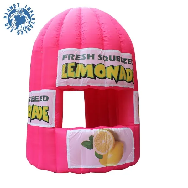 Заводская цена надувная кабина lemonade рекламный стенд киоск для рекламы
