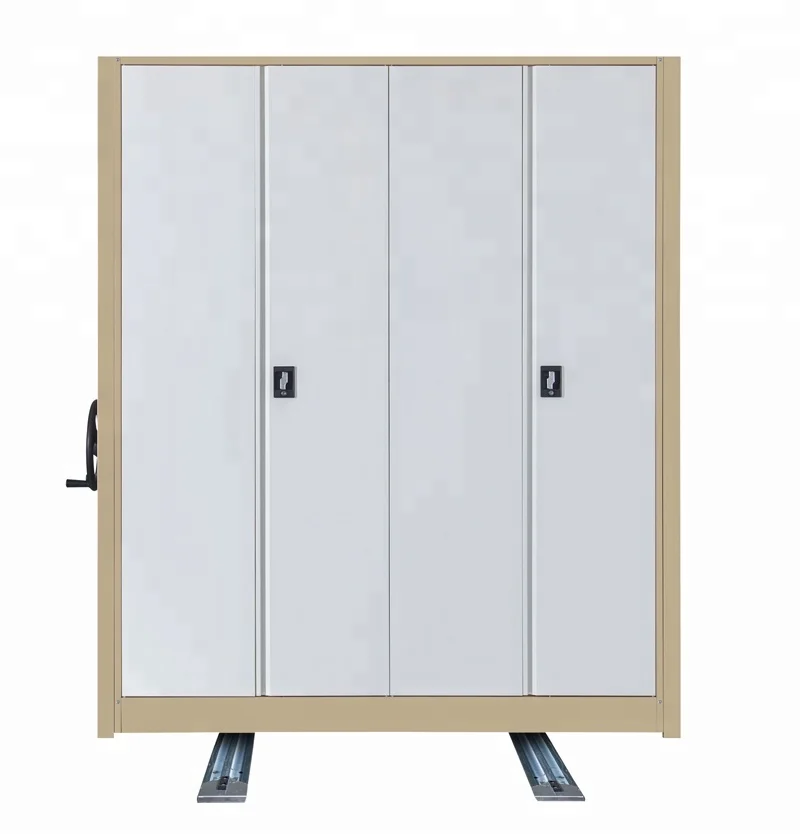 High Density Office File Storage Systems Electrical Mobile Shelving