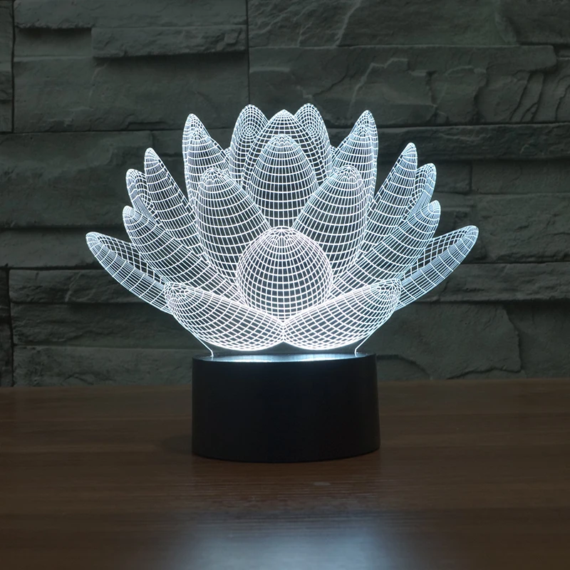 wholesale 3d effect night light ocean lava lamp for promotion gift FS-2995