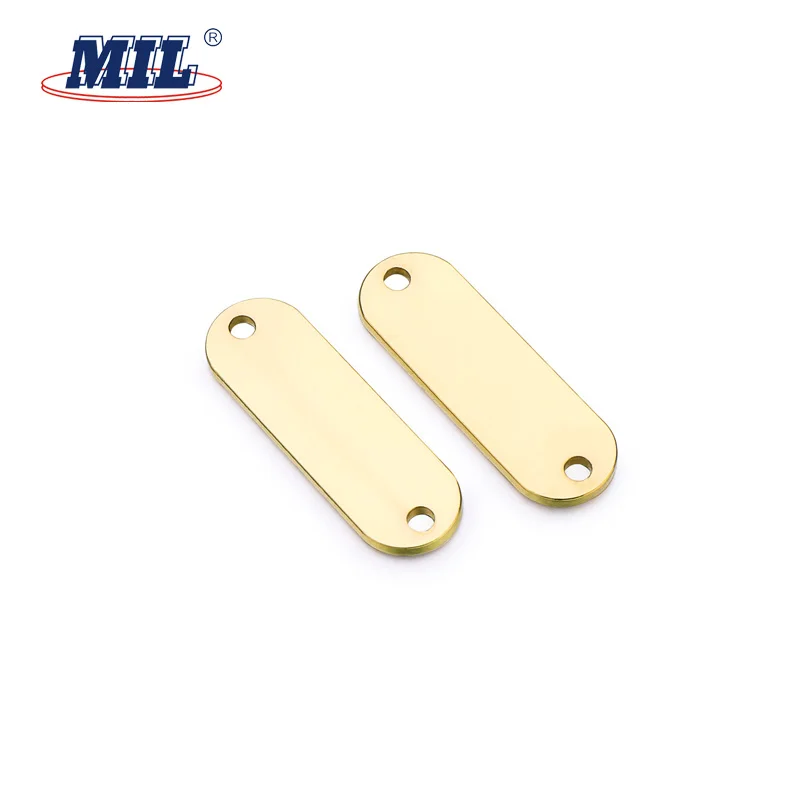 Custom Emblem Logo Metal Jeans Label For Handbags And Shoe