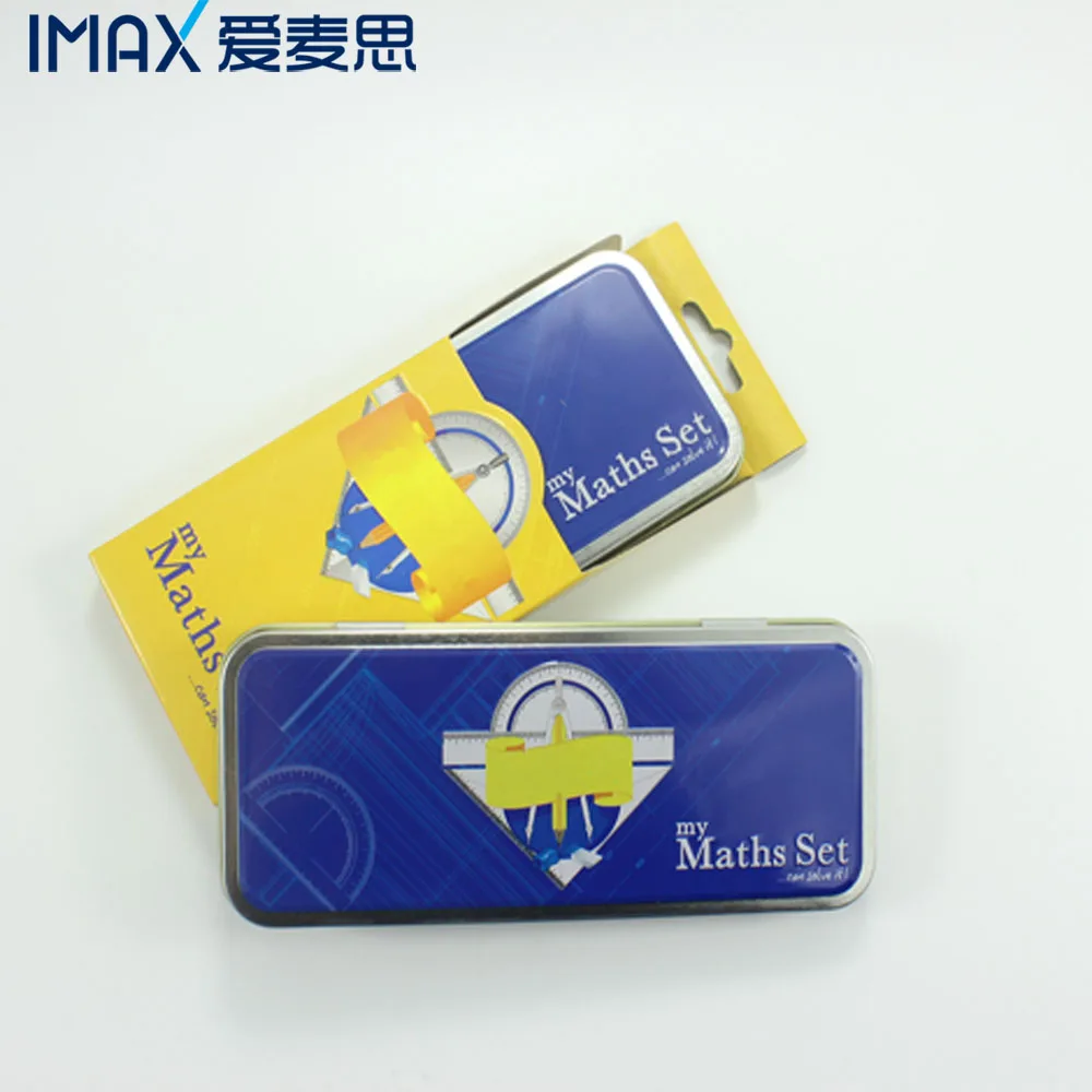 High quality customized brand geometry box for students