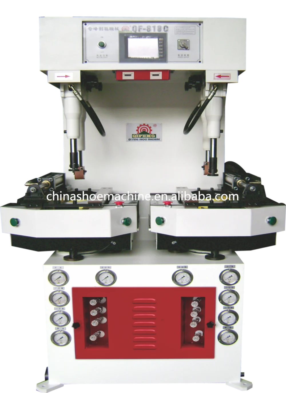 
Heavy duty walled type QF-818B sole pressing machine for shoes machine 