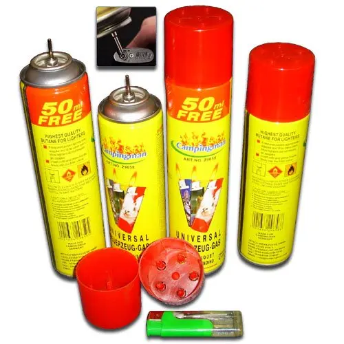 butane lighter gas refill