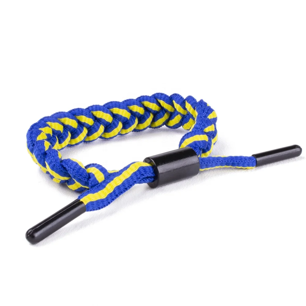 2023 Custom Star Shoelace Bracelet Wristband Braided Rope Bracelet Gift Item For Man And Women