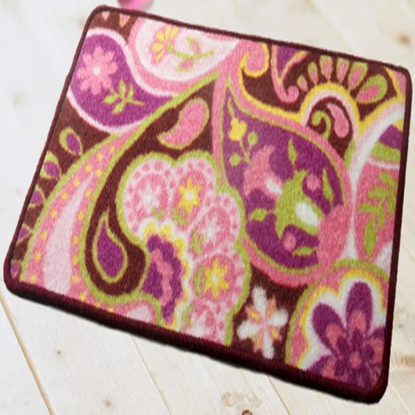 Plain  cut  pile  door mats kitchen mats anti slip bath mats or wall to wall carpet  making machine