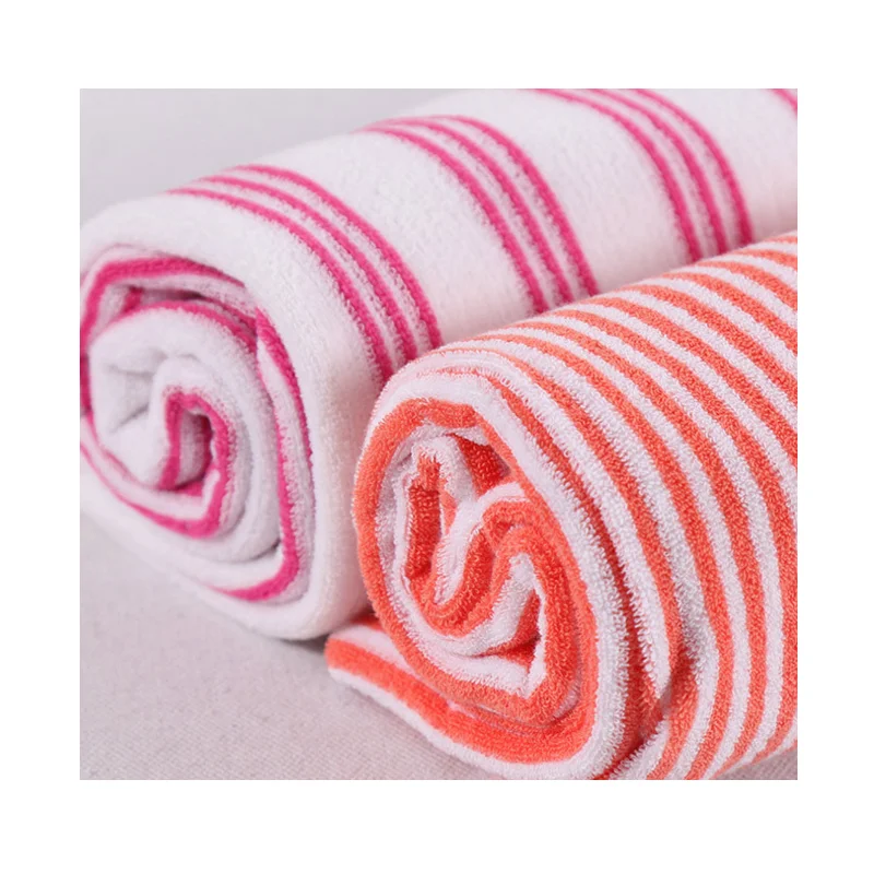 
factory sale striped terry cloth fabric 