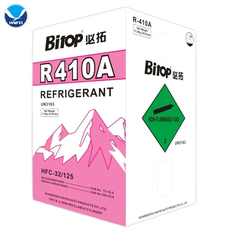 China Factory Wholesale Cylinder 410 refrigerant gas