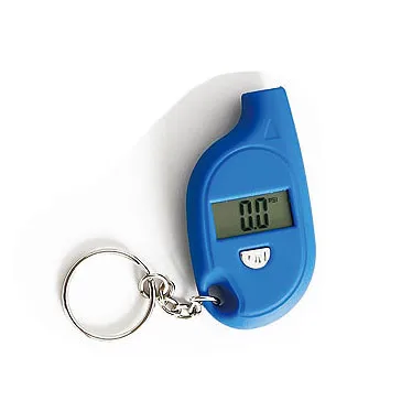 
Mini digital tire pressure gauge plastic car air tire gauge with keychain for promotion 