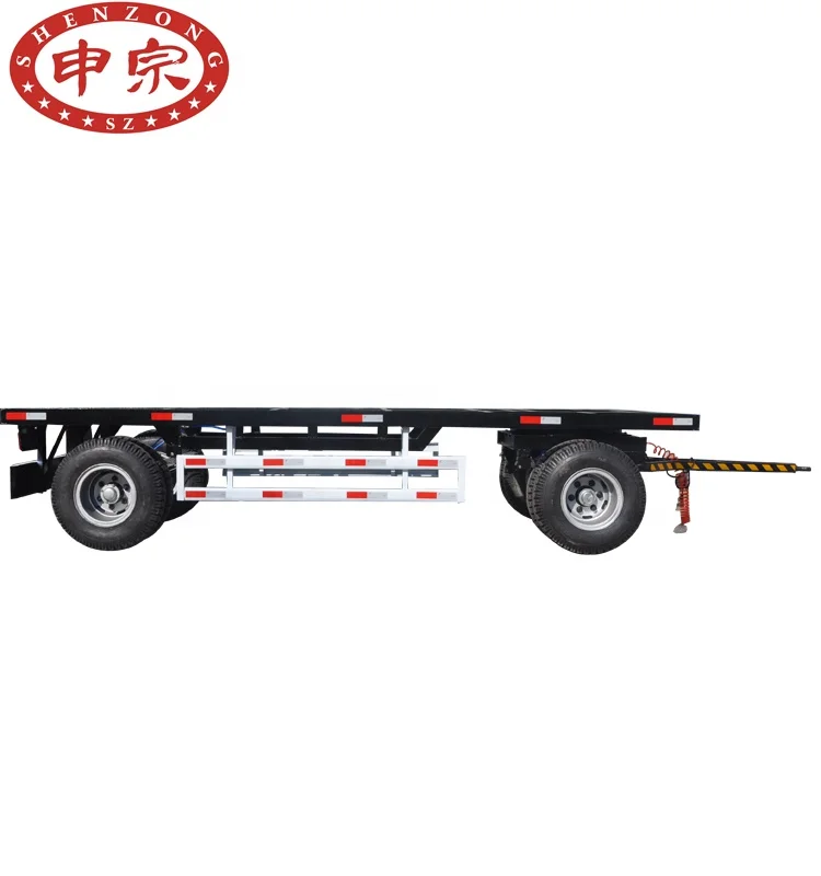 Good quality factory plant usage forklift tow trailer skeleton chassis for sale