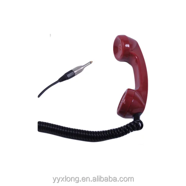 New Black Handset for Payphone Payphones Pay Phone Telephone