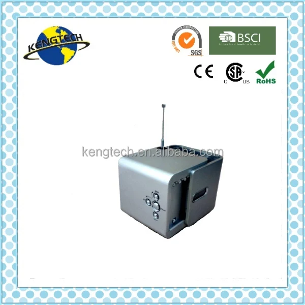 CT-811 Fancy Cheap Cube Shape Slip N Slide Digital Tuning Radio