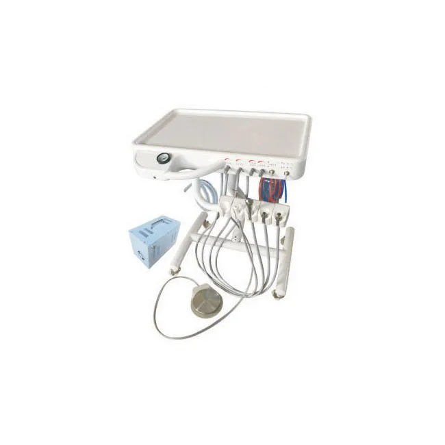 Mobile Dental Unit Cart Trolley System with Compressor