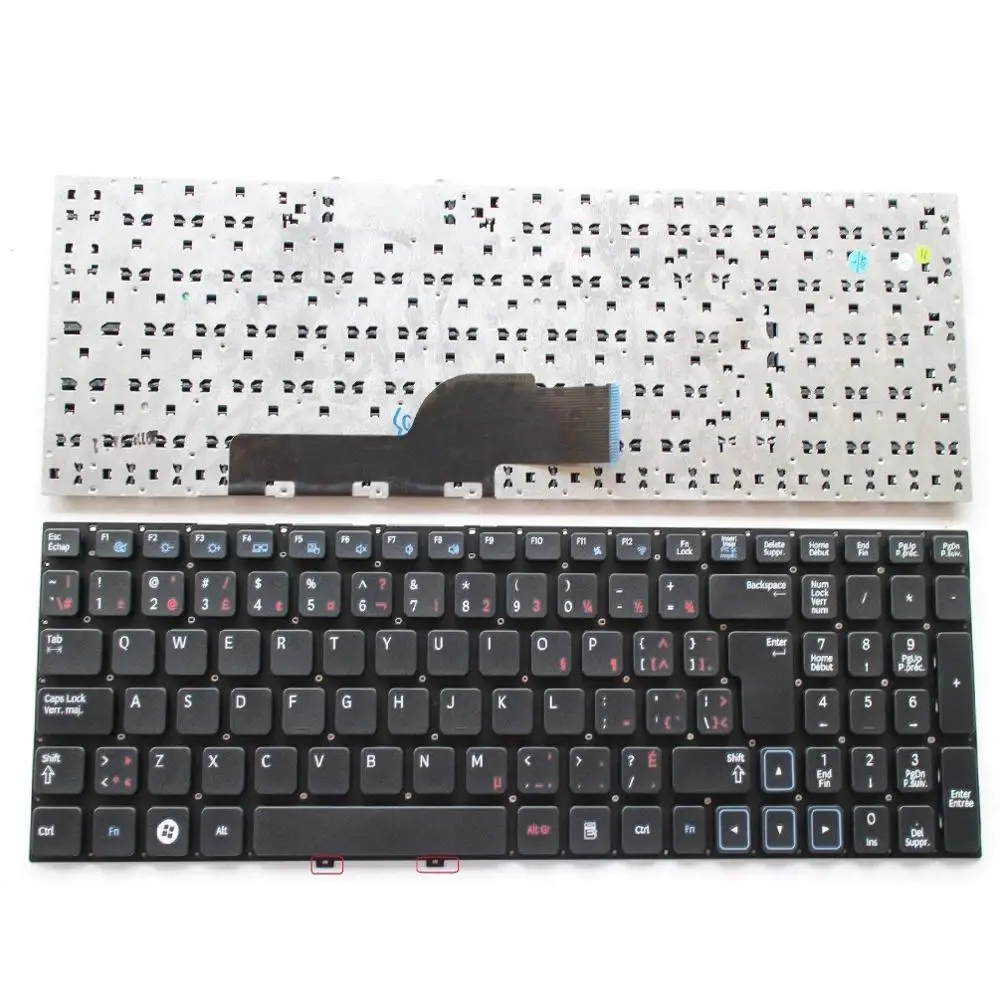 Черная внутренняя клавиатура для ноутбуков Samsung NP300V5A NP300E5A NP305V5A NP305E5A