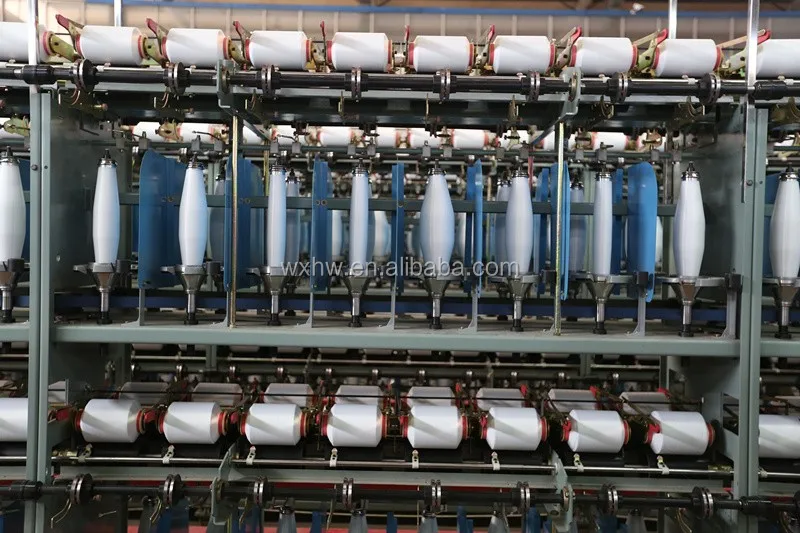 two for one twisting machine for filament yarn