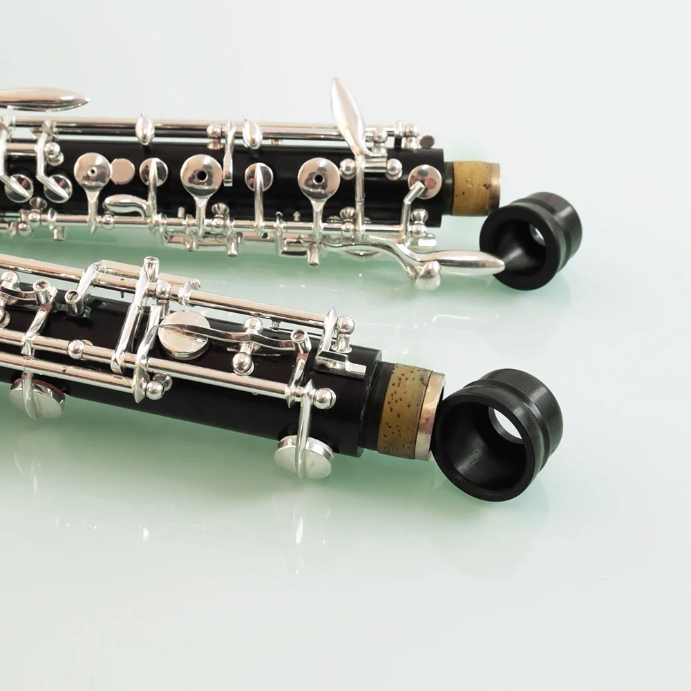 Roffee Adult Type Silver Plated Semi Automatic Ebony Oboe