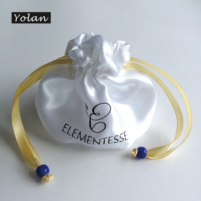 Custom Satin Bag, satin hair extension bag