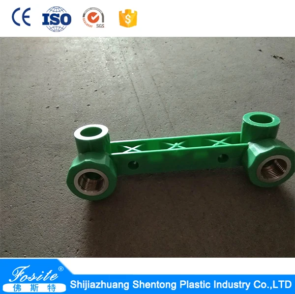 Good quality PPR Double brass Elbow