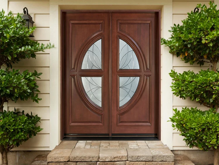 Main door glass vision design great quality used exterior french doors for sale