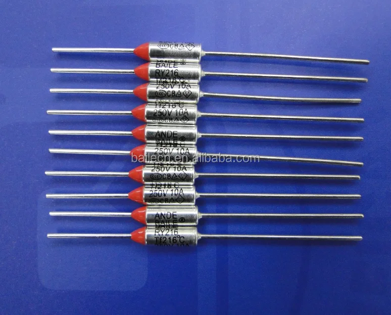 Электрическая плита BAILE RY Термопредохранитель 10 А 250 В 121C