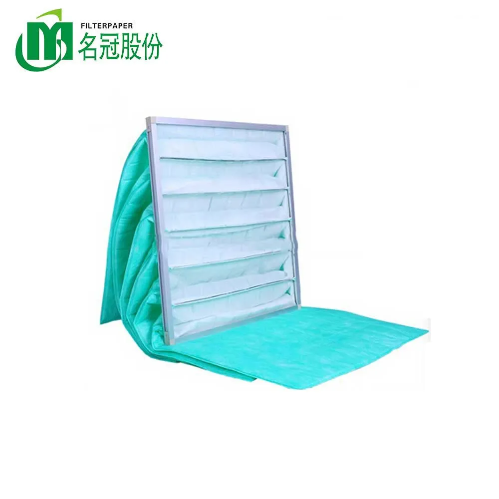 Synthetic Pocket Air Filter bag filter F5.F6,F7,F8,F9 AHU Medium efficiency bag