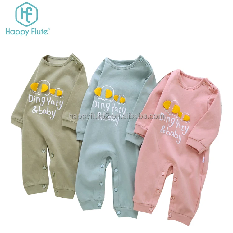 Day Flute Hot Sale Newborn Bodysuit Romper Infant Cotton Jumpsuit